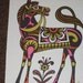 Two Vintage Book Pages - Psychedelic Illustrations by John Alcorn -  from vintage book Childrens Songs
