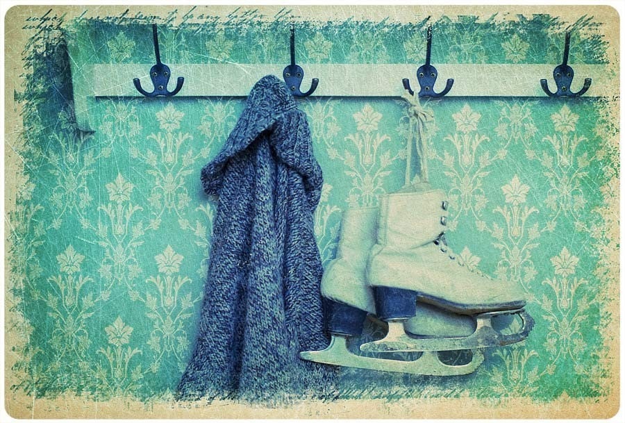 Postcard -Coat rack-