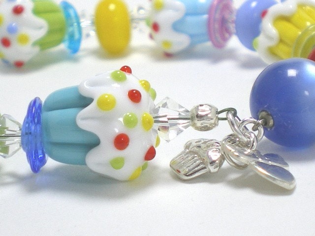 Cupcake Confetti Bracelet