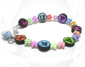 Cupcake Flower Bracelet