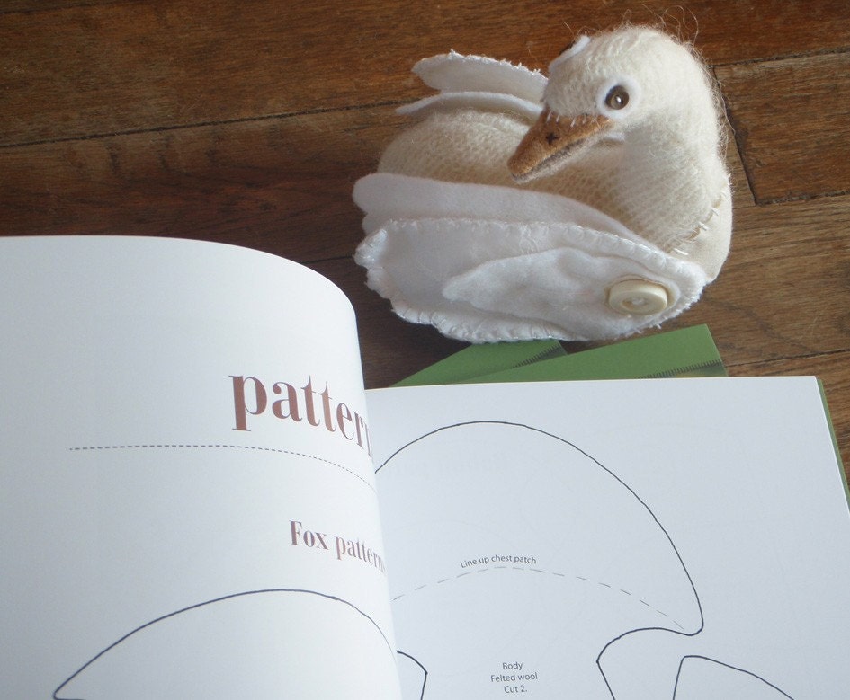 countryside SOFTIES by Amy Adams : craft pattern book