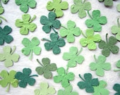 400 Plantable Four Leaf Clover Confetti - Wedding Favors - Plantable Flower Seed Paper