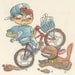 Paperboy - original NES illustration