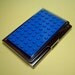 Business Card Case made with Royal Blue Lego (r) plate