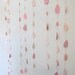 pink raindrops