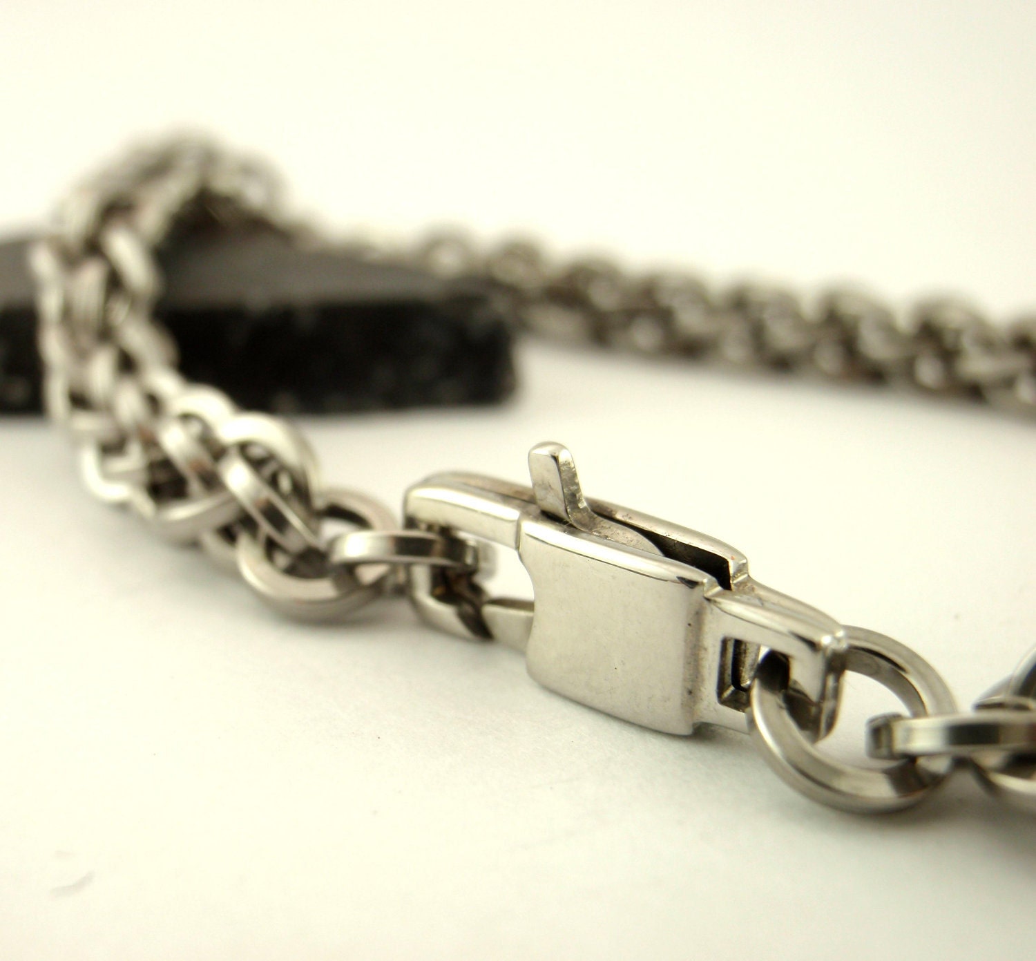 Square Stainless Steel Bracelet - Jens Pind Chainmaille