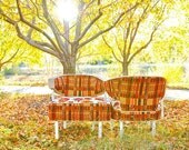 Retro Conversation Kissing Lounge by Vintage Renewal