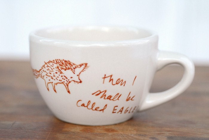 I Shall Be Called Eagle - Coyote series mug