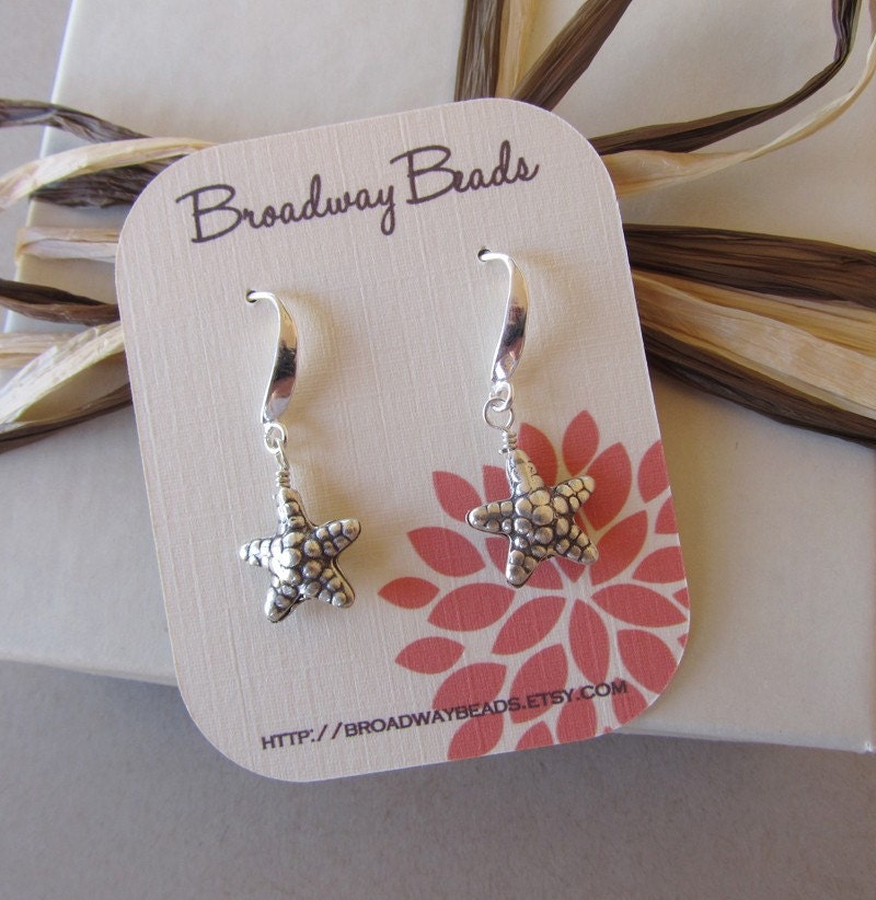 Personalized Earring Cards Modern Floral Flower Mum 00093b