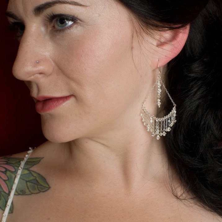 Bridal Chandelier Earrings