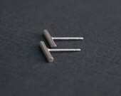 Mini Modern Sticks, post earrings