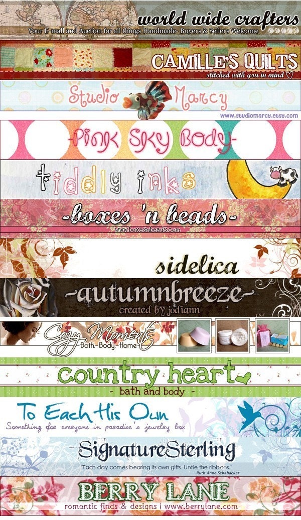 PROMOTION CUSTOM banner and avatar for your shop 7 DOLLARS