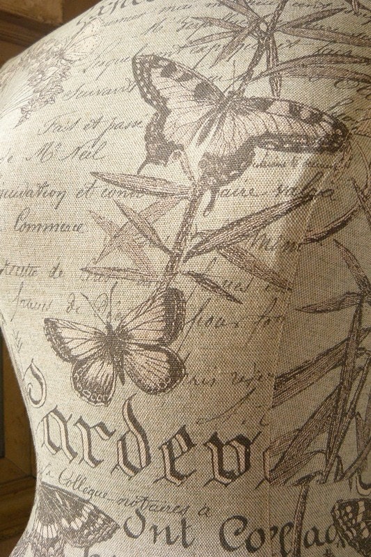 Botantical Garden of Butterflies Mannequin Dressform