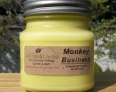 MONKEY BUSINESS SOY Candle - Banana Fruit - Highly Scented