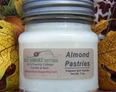 ALMOND PASTRY SOY Candle - Highly Scented