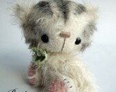 kitten BOOTS - OOAK artist bear and friends pattern and kit by Jenny Lee of jennylovesbenny bears