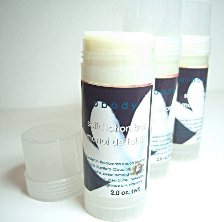 Monoi de Tahiti Solid Lotion Bar