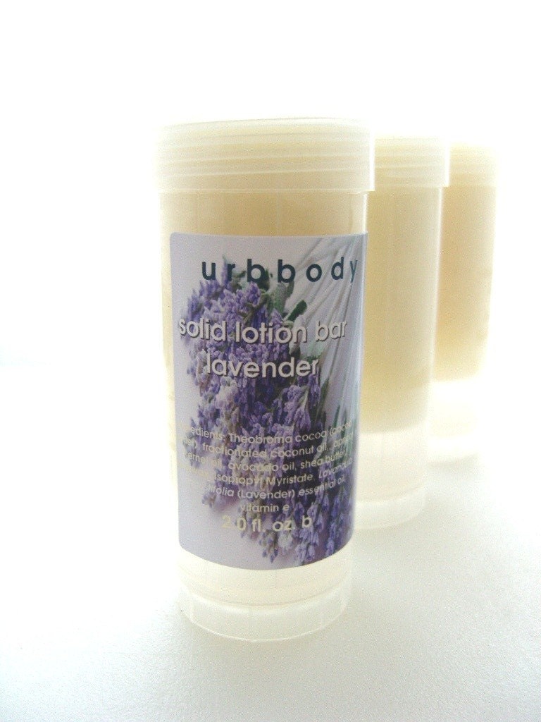 Lavender Solid Lotion Bar