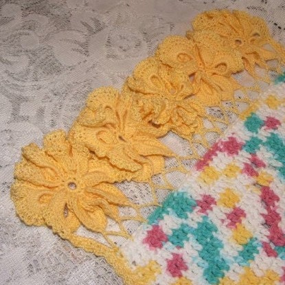 Crochet Pattern-Diamond Placemats