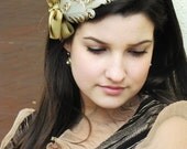 Luna Bella Beautiful Curly Nagorie Feather Headband You pick colors.