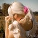 Luna Bella Feathers and Felt Flower Hairclip