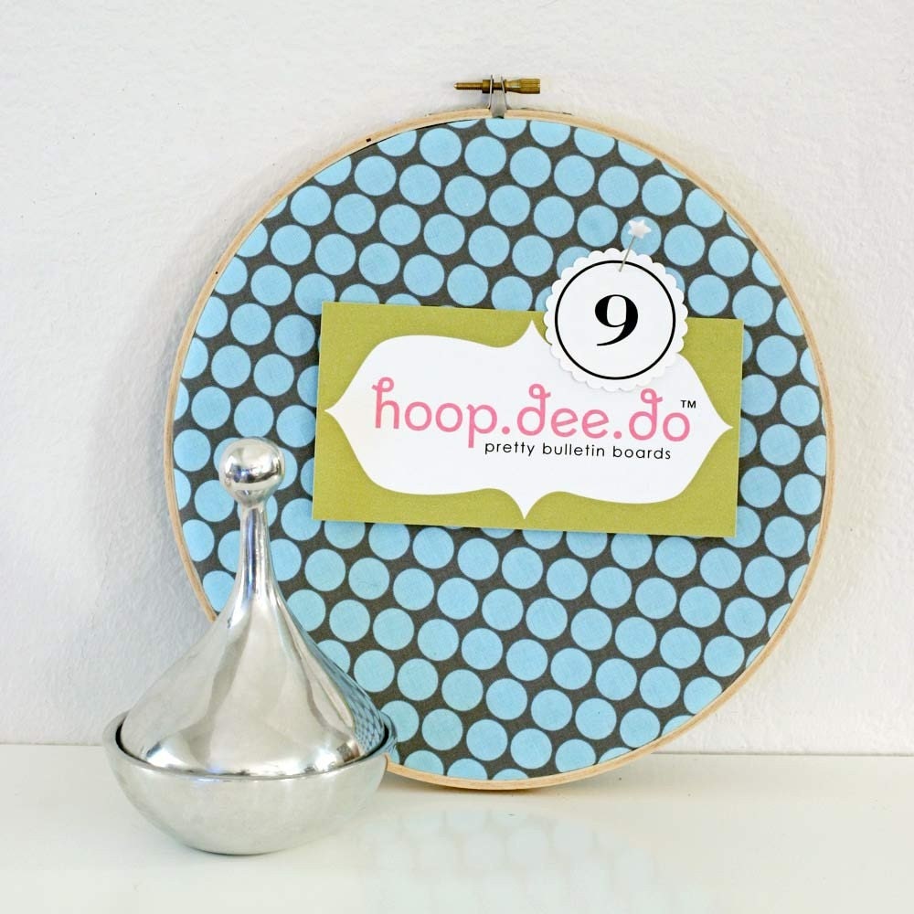 hoop.dee.do bulletin board 9in.