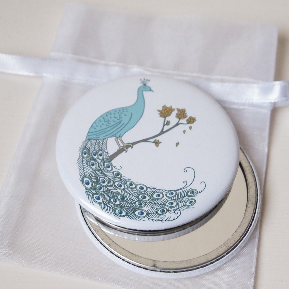Peacock - Pocket Mirror