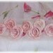 Rose Knobs drawer pulls Home decor  light pink set of 2
