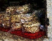 Festival food Computerized Art, 11x14 Giclee Print, Office Wall Art, Unframed Art, EBSQ
