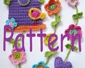 Crochet Pattern for Birdhouse US Terminology