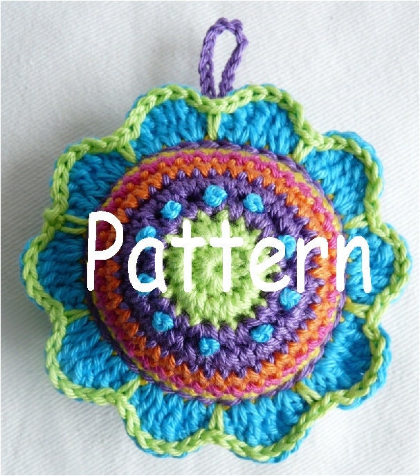 Pattern for Flower Pincushion