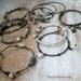 Bangle Stack 246 - set of 10 Bangles - urban gypsy bracelets - Small Size