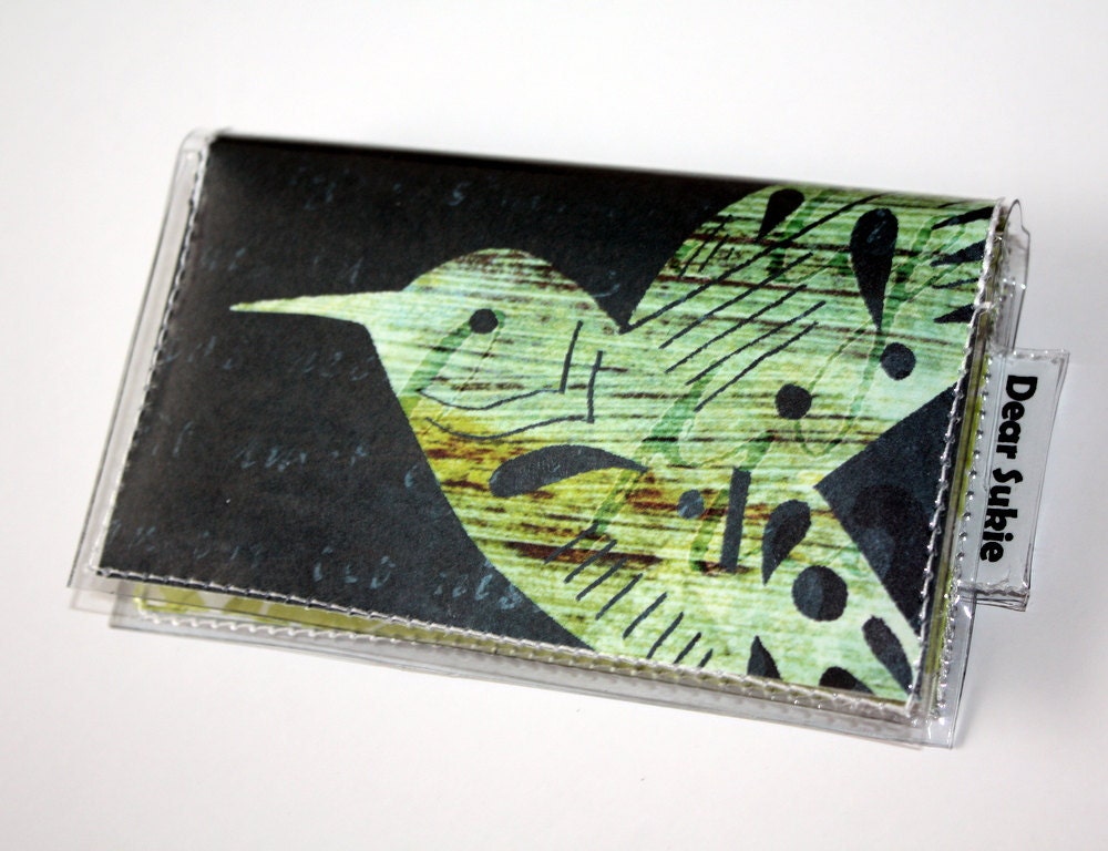 Quick Snap Card Holder - Bali Bird