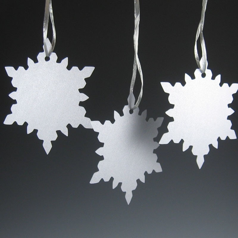 Snowflake Wish Tree Tag - Choice of Color - pack of 120