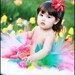 Girls Tutu - Dancing Rainbow Tutu - Custom Sewn 11'' Pixie Tutu - Sizes newborn up to 5T