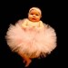 Pink Baby Tutu - Ready To Ship - Sewn Light Pink Infant Tutu - sizes newborn up to 12 months - Baby Photo Prop