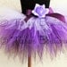 Purplicious - Purple Lavender Tutu - Custom Sewn 12" 3 Tiered Pixie Tutu & Headband Set for Infants, Toddlers - sizes up to 2T