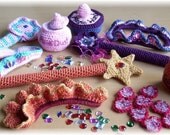 Princess Accessories...PDF Crochet Pattern