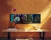 Nature's Wonders - Large Original Contemporary Modern Mixed Media art OOAK painting by Kathy Morton Stanion  EBSQ