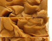 Moving SALE - Vanilla Tangerine Soap . TANGERINE SOUFFLE Handmade Soap . Vanilla and Tangerine Scented Shea Butter Soap