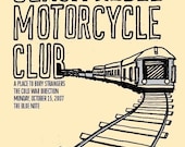 black rebel motorcycle club poster