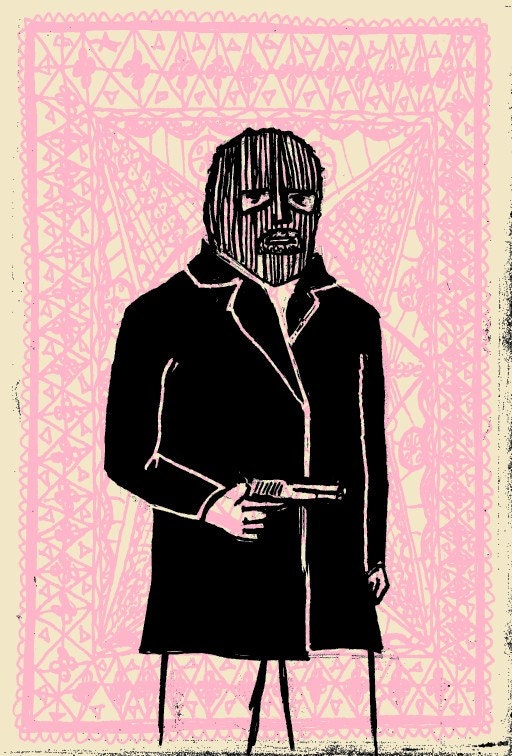 Borrow or Rob (screenprint)