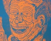 Sober Up Woodcut