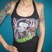 SEX PISTOLS diy punk rock halter top made from a salvaged band shirt Small Medium or Large
