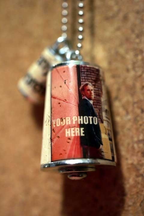 Personalized Upcycled Cork Necklace -  Uncorked In Test Tube