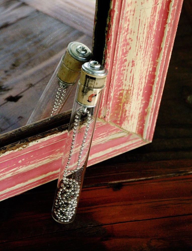 Jane Austen Necklace - Eco Friendly Cork Necklace - Upcycled by Uncorked