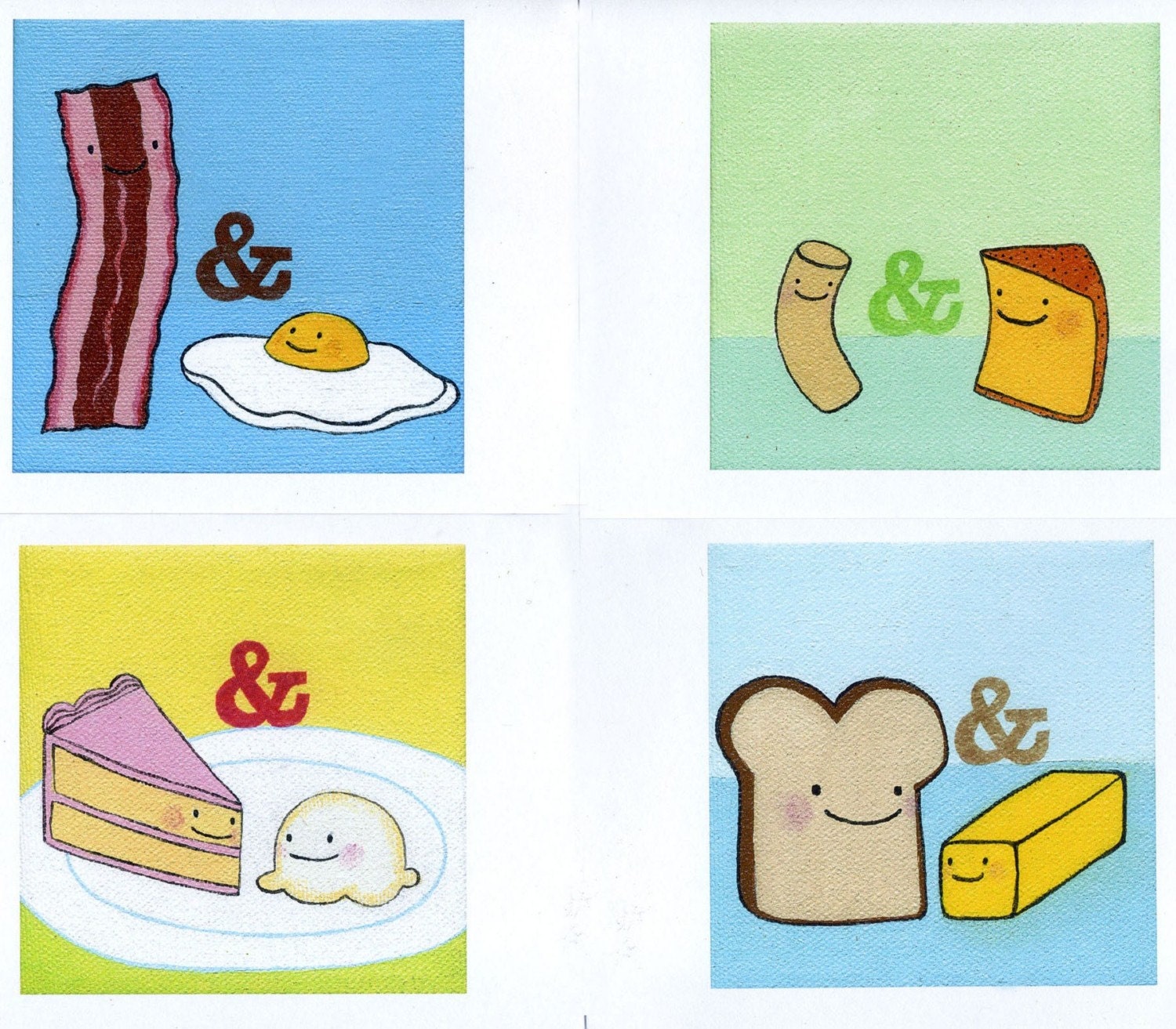 You and Me card set