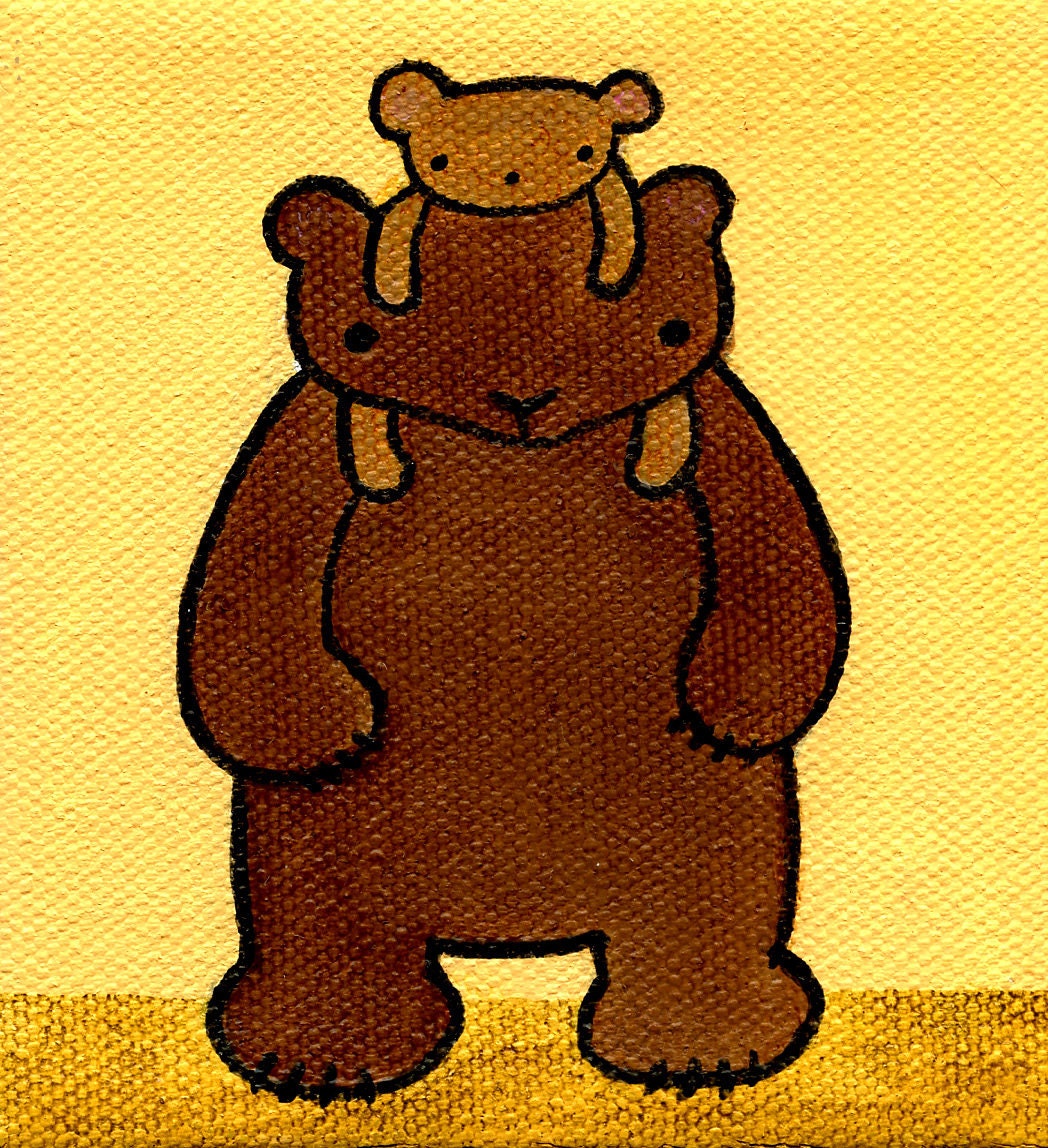 Papa Bear original painting