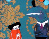 the Night I Met Mr. Fish - PRINT