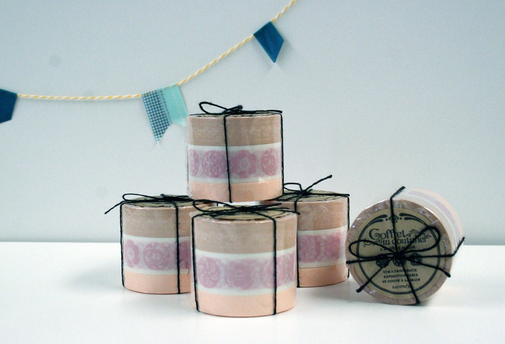 Pastel Notions Washi Japanese Masking Tape 3 pack